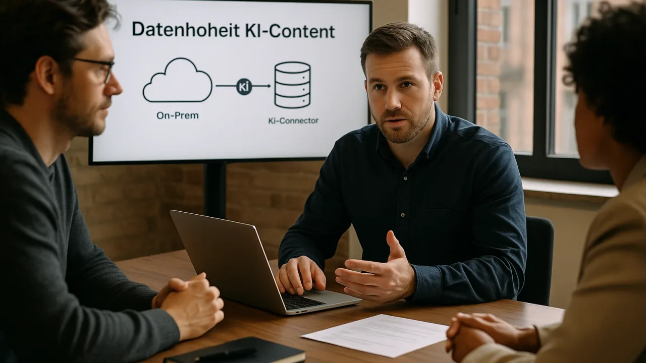 Datenhoheit KI-Content: Wie deutsche Unternehmen volle Kontrolle behalten